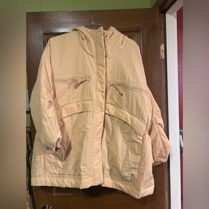 NWT FREE PEOPLE Women's Peach Hooded Jacket